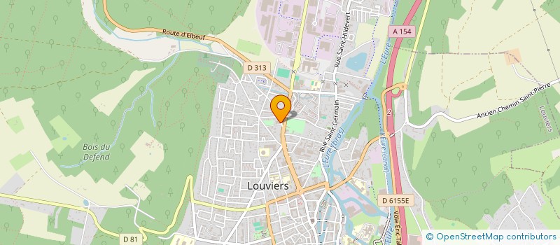 localisation de l'entreprise MADAME KATIA LE MOEL à LOUVIERS