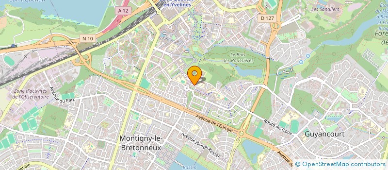 localisation de l'entreprise MADAME KATIA LE NEEN  GUYANCOURT