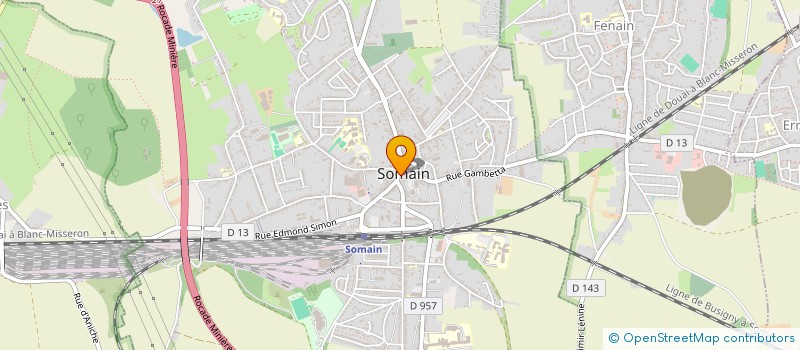 localisation de l'entreprise MADAME KATIA LEBRUN  PERONNE