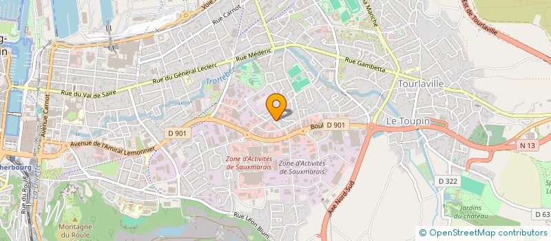 localisation de l'entreprise MADAME KATIA LEFRANC à CHERBOURG-EN-COTENTIN