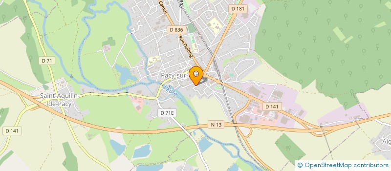 localisation de l'entreprise MADAME KATIA LEGEAY  PACY-SUR-EURE