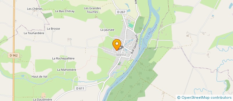 localisation de l'entreprise MADAME KATIA LEJOSNE  MENIL