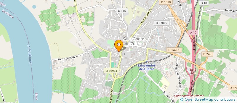 localisation de l'entreprise MADAME KATIA LONGEAU  LARUSCADE