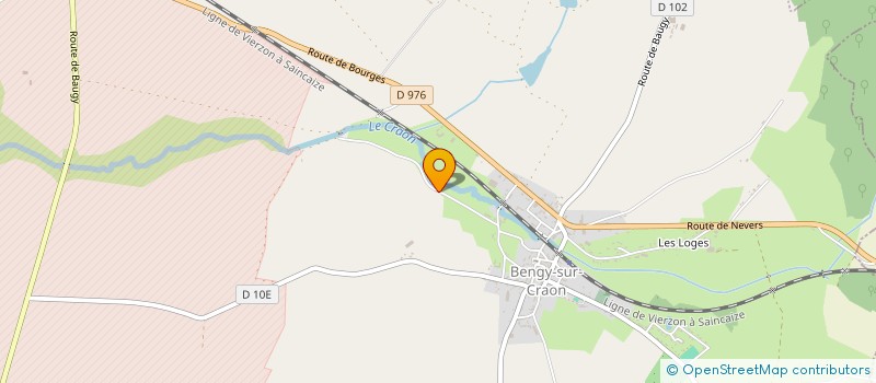 localisation de l'entreprise MADAME KATIA LUCIANI  BENGY-SUR-CRAON