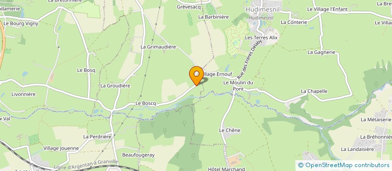 localisation de l'entreprise MADAME KATIA MARAIS  COUDEVILLE-SUR-MER