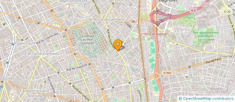 localisation de l'entreprise MADAME KATIA MEDANE  PARIS