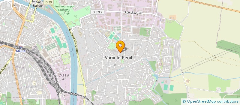 localisation de l'entreprise MADAME KATIA MENDES RODRIGUES  VAUX-LE-PENIL