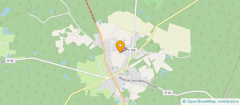 localisation de l'entreprise MADAME KATIA MERCIER-JOANNARD  ALLOGNY