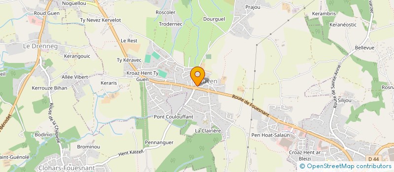 localisation de l'entreprise MADAME KATIA MERRIEN  PLEUVEN