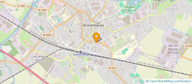 localisation de l'entreprise MADAME KATIA MICHAUD à ARMENTIERES