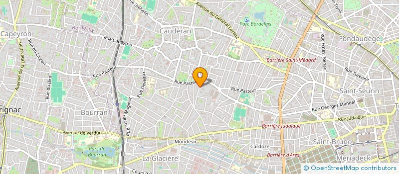 localisation de l'entreprise MADAME KATIA MIELCZAREK  BORDEAUX