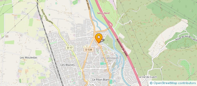 localisation de l'entreprise MADAME KATIA MOCA  SALON-DE-PROVENCE