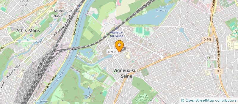 localisation de l'entreprise MADAME KATIA MONTOUT à VIGNEUX-SUR-SEINE