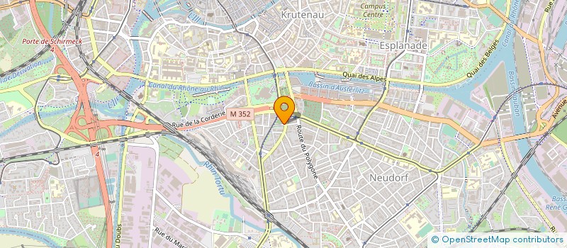 localisation de l'entreprise MADAME KATIA MUNDSCHAU à STRASBOURG