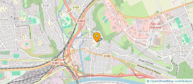 localisation de l'entreprise MADAME KATIA NEZREG  HARFLEUR