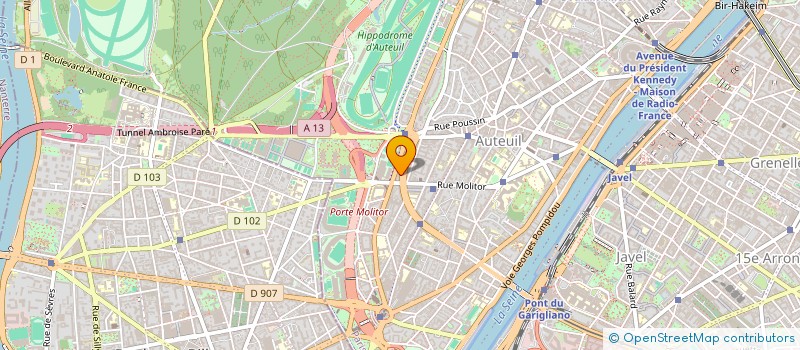 localisation de l'entreprise MADAME KATIA OUAMARA  PARIS