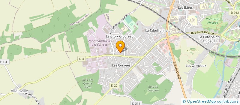localisation de l'entreprise MADAME KATIA OUDOUL à MEZIERES-EN-DROUAIS