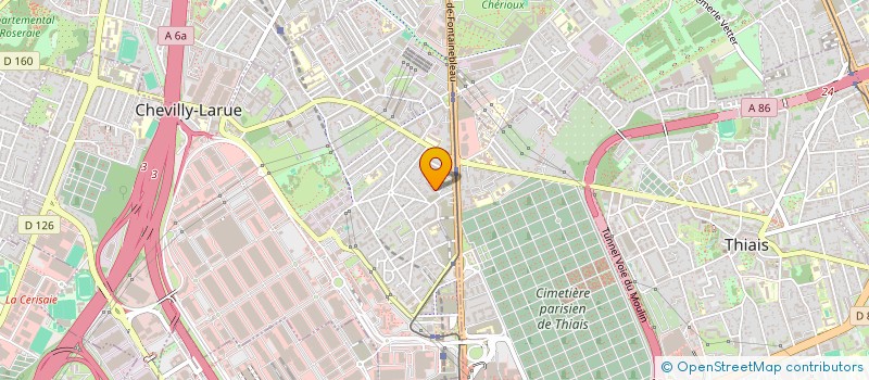 localisation de l'entreprise MADAME KATIA OULD MOUSSA  CHEVILLY-LARUE