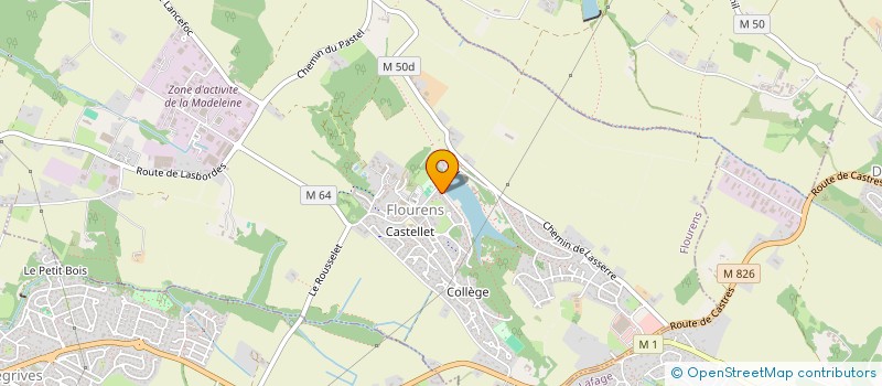 localisation de l'entreprise MADAME KATIA PALIANOFF  FLOURENS