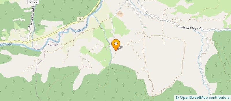 localisation de l'entreprise MADAME KATIA PENEAU  LACHAU