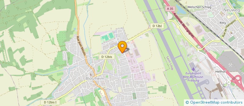 localisation de l'entreprise MADAME KATIA PETER  BLOTZHEIM