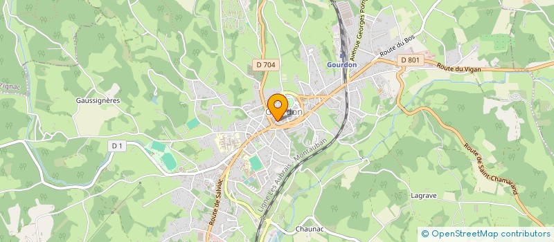 localisation de l'entreprise MADAME KATIA PETIT  GOURDON