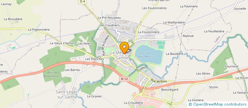 localisation de l'entreprise MADAME KATIA PIPON à LE MELE-SUR-SARTHE