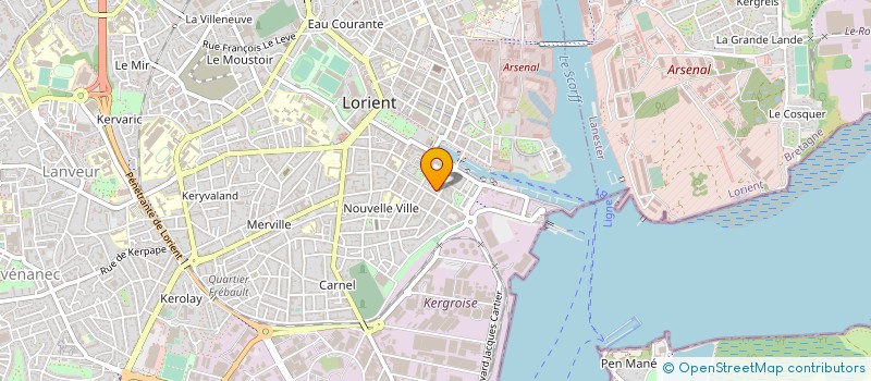 localisation de l'entreprise MADAME KATIA PIRIZ-RUIZ à LORIENT