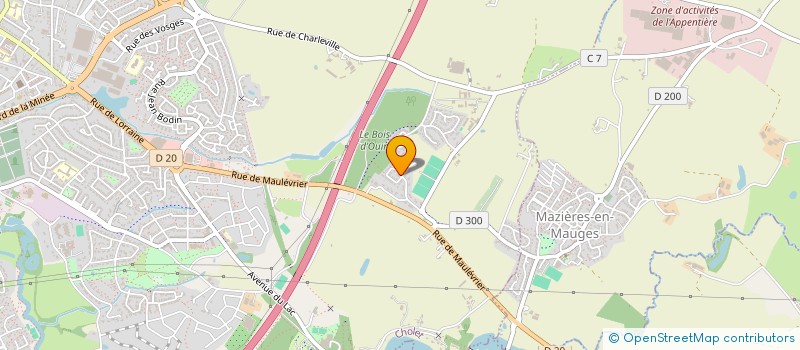localisation de l'entreprise MADAME KATIA PITON à CHOLET
