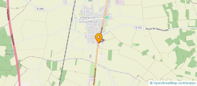 localisation de l'entreprise MADAME KATIA PLOQUIN  VILLENEUVE-LA-COMTESSE