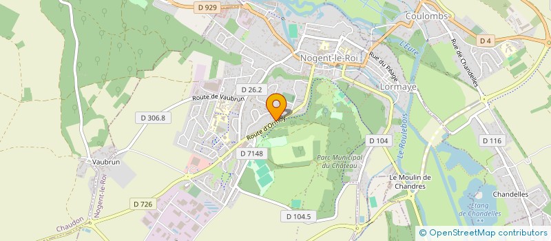 localisation de l'entreprise MADAME KATIA POUSSIN  NOGENT-LE-ROI