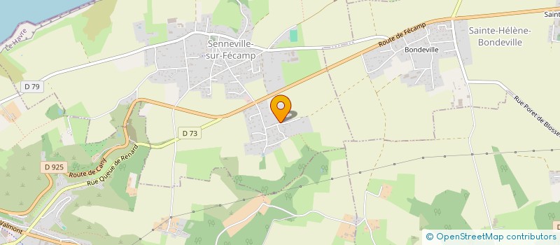 localisation de l'entreprise MADAME KATIA PUAUD  SENNEVILLE-SUR-FECAMP