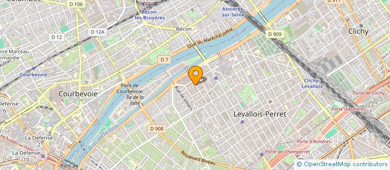 localisation de l'entreprise MADAME KATIA RAFIH à LEVALLOIS-PERRET