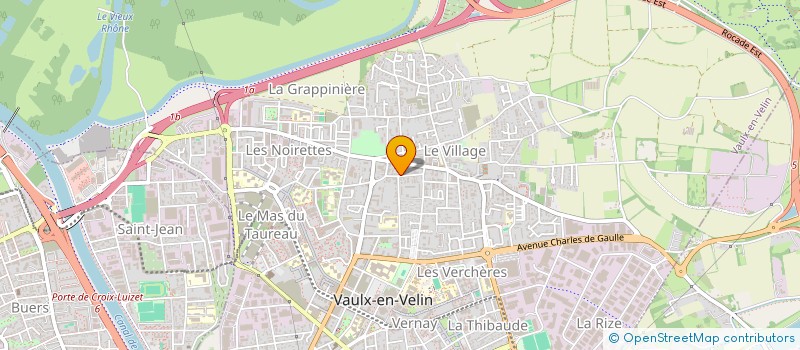 localisation de l'entreprise MADAME KATIA RANAHI  VAULX-EN-VELIN