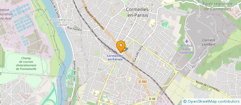 localisation de l'entreprise MADAME KATIA REDIER à CORMEILLES-EN-PARISIS