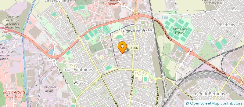 localisation de l'entreprise MADAME KATIA REMILA  REIMS