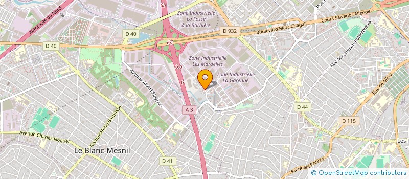 localisation de l'entreprise MADAME KATIA REZZOUG à AULNAY-SOUS-BOIS