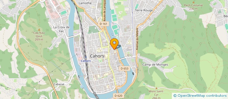 localisation de l'entreprise MADAME KATIA RICHASSE  CAHORS