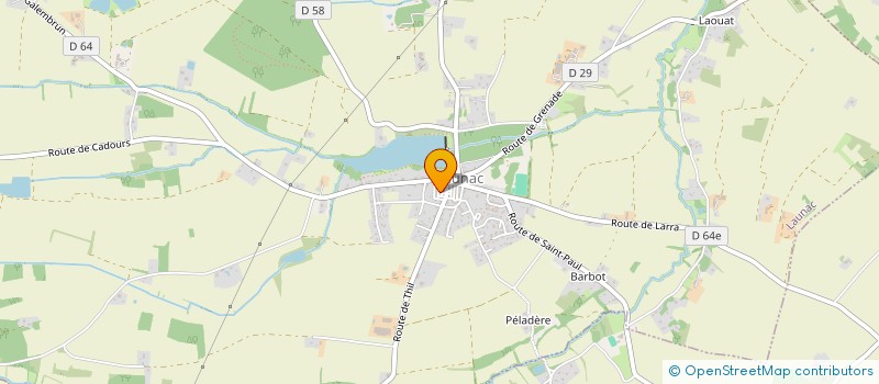 localisation de l'entreprise MADAME KATIA RIVA  LAUNAC