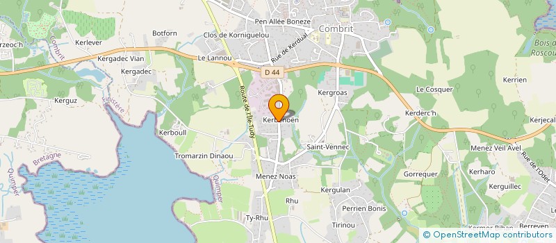 localisation de l'entreprise MADAME KATIA RIVOLLIER  COMBRIT