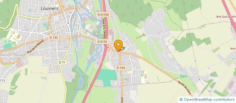 localisation de l'entreprise MADAME KATIA ROBERT à LOUVIERS