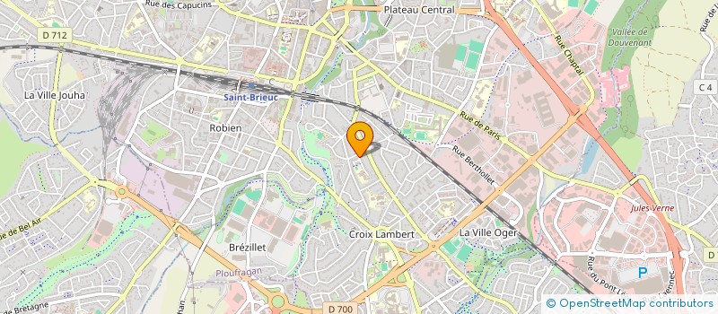 localisation de l'entreprise MADAME KATIA ROUDAUT à SAINT-BRIEUC