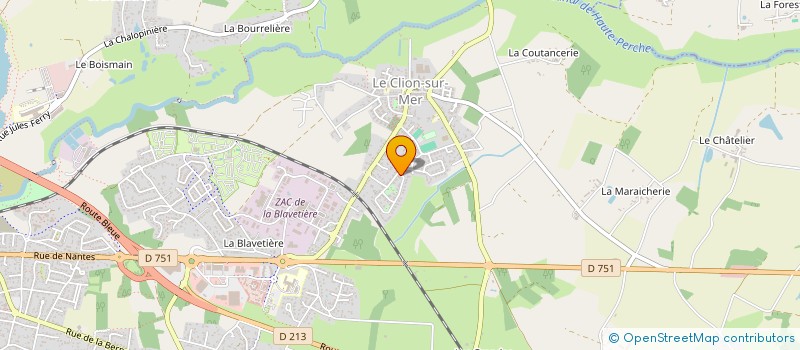 localisation de l'entreprise MADAME KATIA ROUZIOU  PORNIC