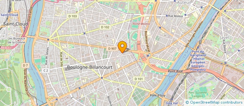 localisation de l'entreprise MADAME KATIA SALESSE à BOULOGNE-BILLANCOURT