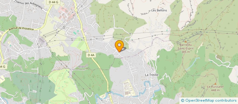 localisation de l'entreprise MADAME KATIA SAULINO  ALLAUCH