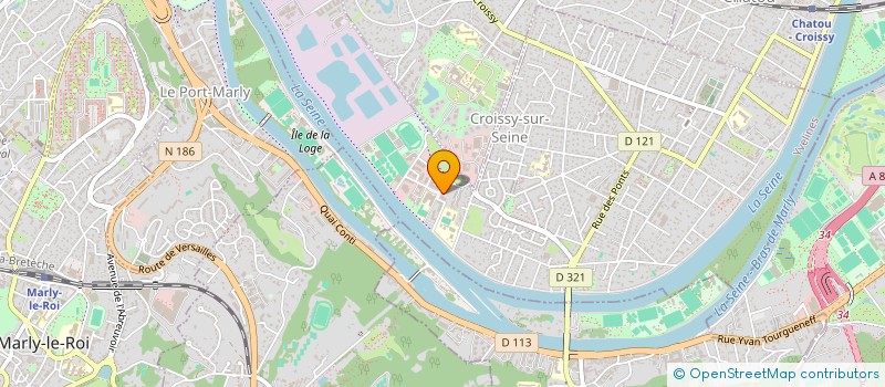 localisation de l'entreprise MADAME KATIA SFEIR  CROISSY-SUR-SEINE