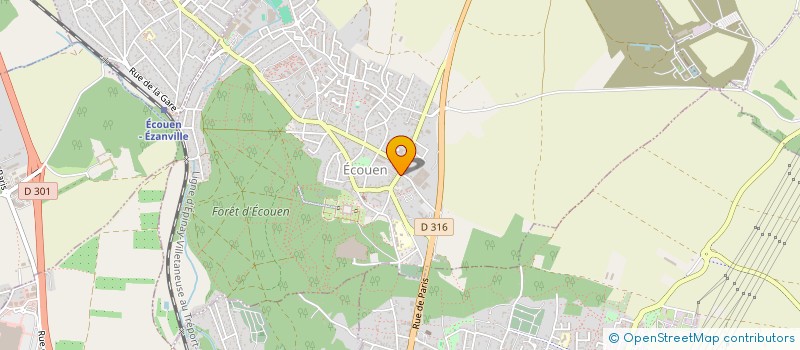 localisation de l'entreprise MADAME KATIA SISSO  ECOUEN