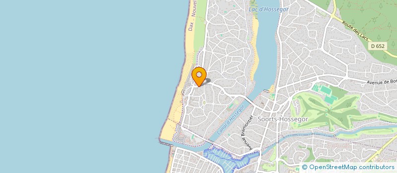 localisation de l'entreprise MADAME KATIA SLAMA  SOORTS-HOSSEGOR