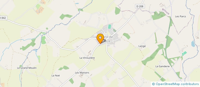 localisation de l'entreprise MADAME KATIA SOUCANY à LE MENIL-DE-BRIOUZE