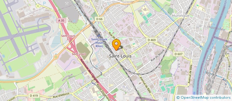 localisation de l'entreprise MADAME KATIA STEFFAN  SAINT-LOUIS